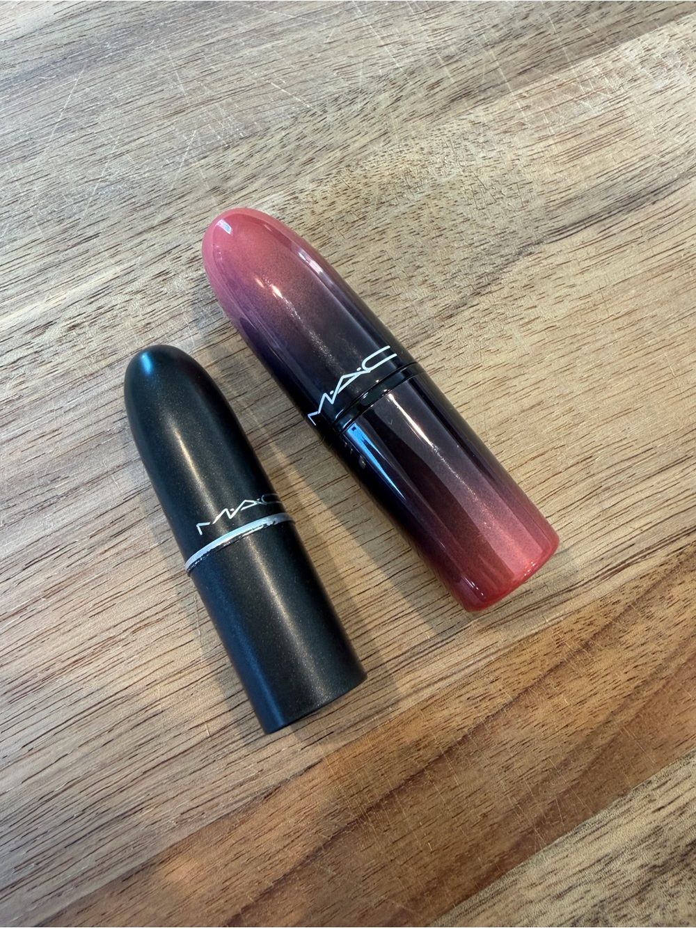 MAC Cosmetics Lipstick Duo - Black & Ombre Rose